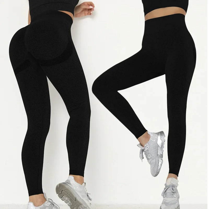 Aphrodite Seamless Leggings - Black